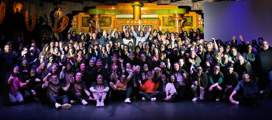 Soirée de Noël d'entreprise à Paris Grand Groupe