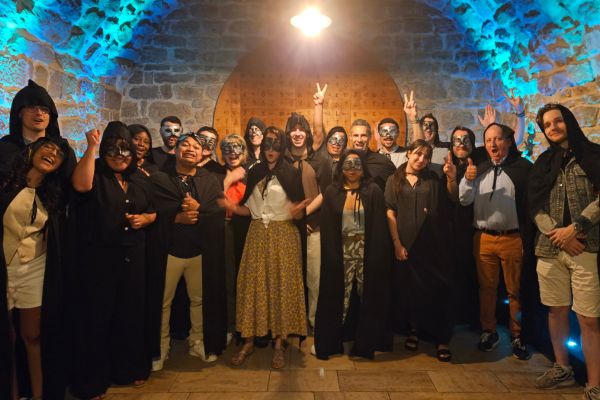 photo souvenir société secrete au secret de l'ile