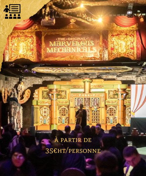 Musée arts forains location paris 12 pour séminaire entreprise